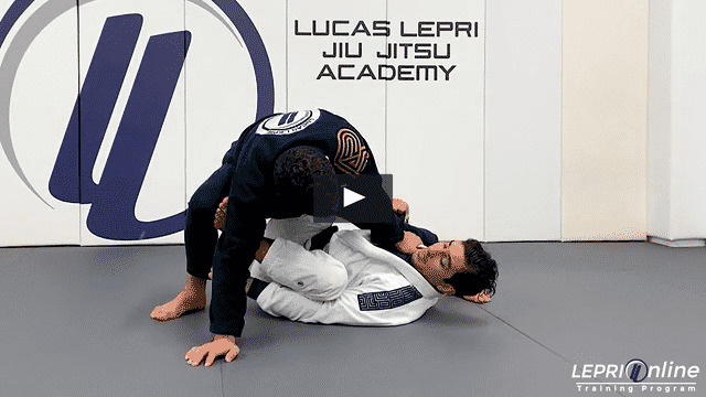De La Riva to Sweep Variation when Opponent attempts to Pass