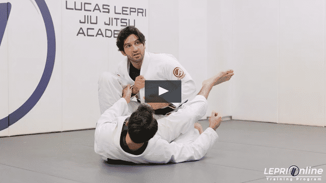 Lasso with Spider Escape to Straight Ankle Lock