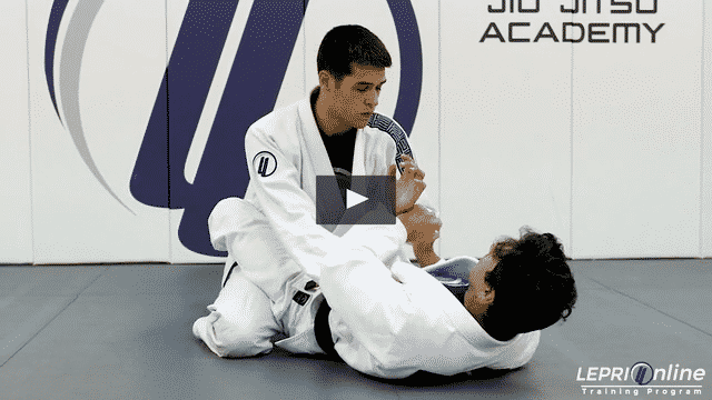 Closed Guard to Back Take by Crossing the Arm Away