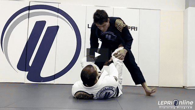 De La Riva with Lasso Control to Omoplata Attempt to Sweep to Side Control