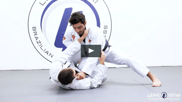 Guard Pass to Side Control while Opponent Applies a Knee Shield