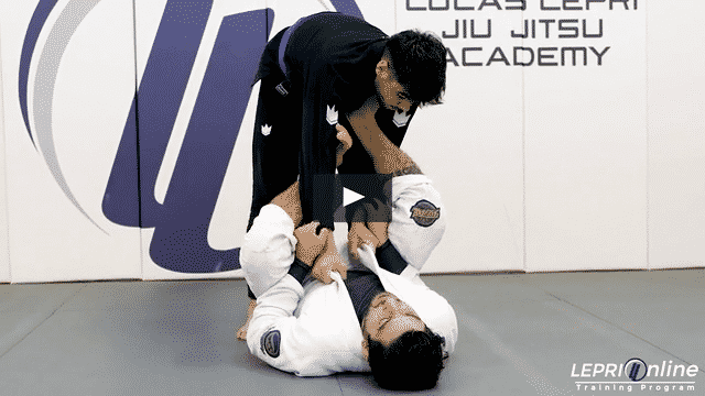 Double Shallow Lasso to Triangle or Armbar