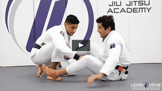 Playing Guard with Arm and Collar Control to Armbar