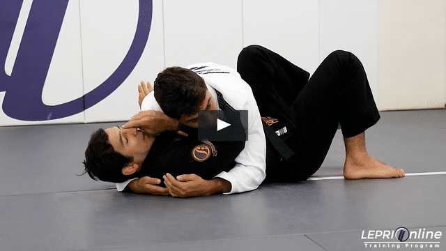 Side Control Escape to Butterfly Guard