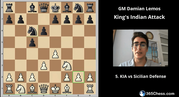 Play the King's Indian Attack by GM Damian Lemos - Chapter 5