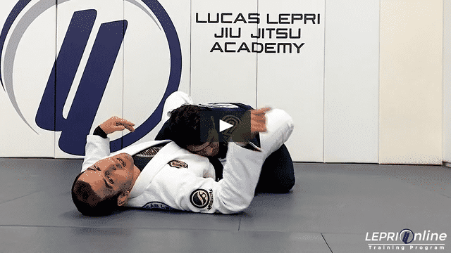 Butterfly Sweep when Opponent Attempt to Post to Defend