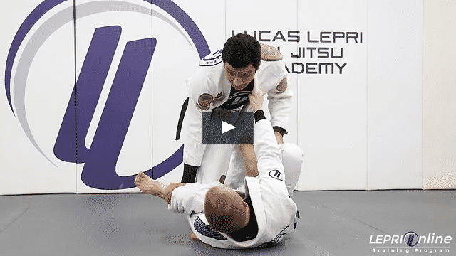 De La Riva with Lapel Control Escape to Side Control