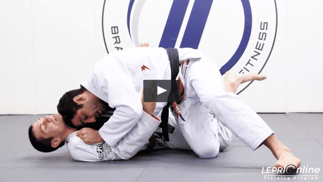 Reverse De La Riva Pass Going to Back Take