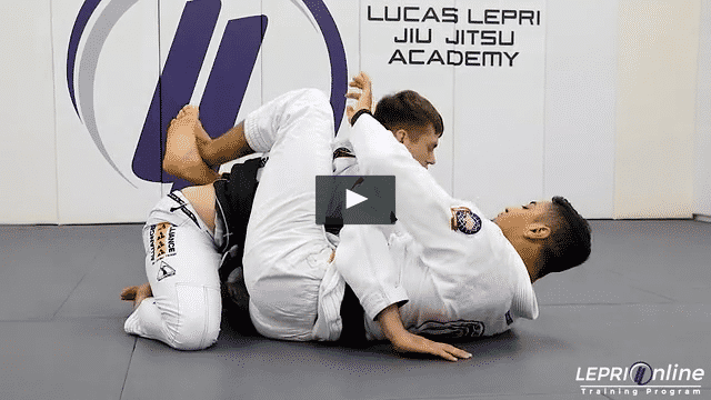 Lapel Choke From Closed Guard