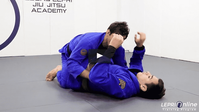 Lasso With De La Riva Sweep Attempt to Collar Choke Attempt to Sweep to Side Control
