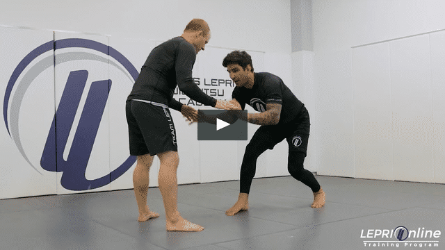 Guard Pull to Reverse De La Riva to Single Leg Takedown
