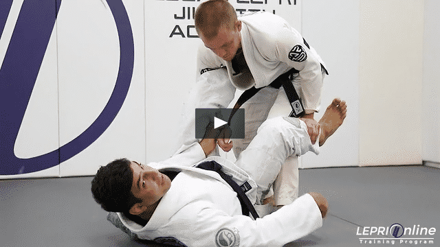 Lasso with De La Riva to Straight Ankle Lock while Opponent is Standing