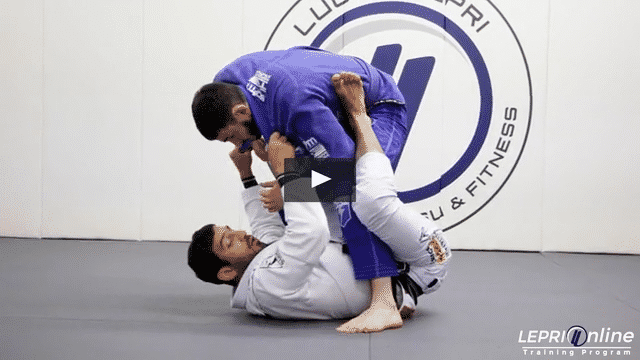 Spider Guard to One Leg X-Guard to X-Guard Sweep and Pass to Side Control
