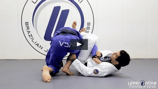 Deep De La Riva Sweep Attempt to Omoplata Submission