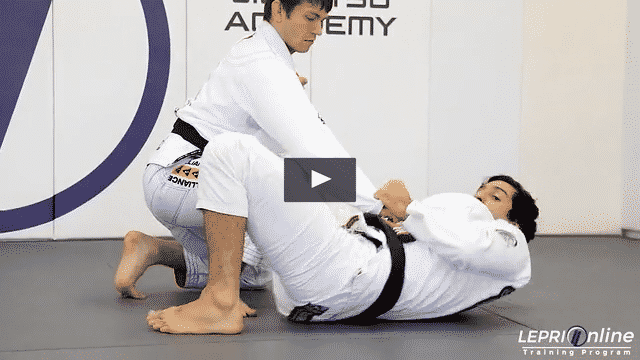 Opening the Closed Guard to Attempt a Triangle to Collar Choke When Opponent Defends