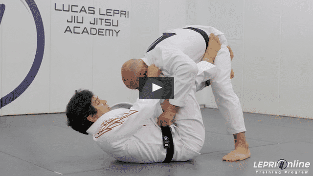 Guard Pull to Deep Lasso Sweep to Armbar