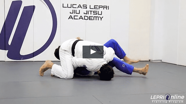 Half Lasso to De La Riva to Omoplata When Opponent Defends with Cartwheel