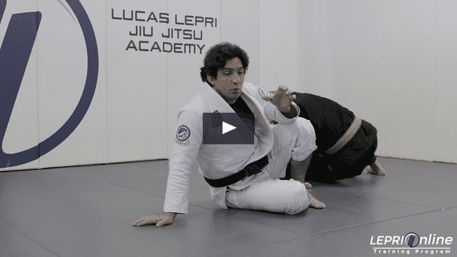 Lasso with De La Riva Variation to Sweep to Knee On Belly