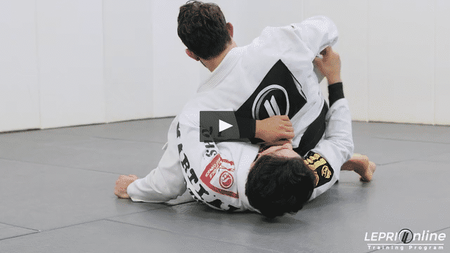 Half Guard Escape when Opponent Changes Base to Back Take