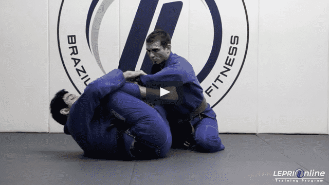 Spider Guard Sweep to Mount Against a Kneeling Opponent