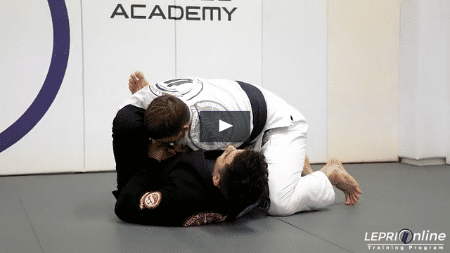 Lasso with Spider Guard to Side Control Escape to Reverse Triangle