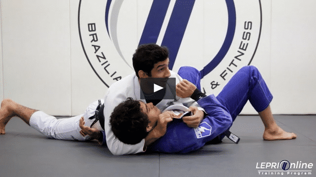 Lapel Choke with Own Lapel from Side Control to North-South