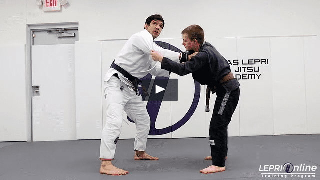 Kouchi Gari Fake to Guard Pull to Omoplata