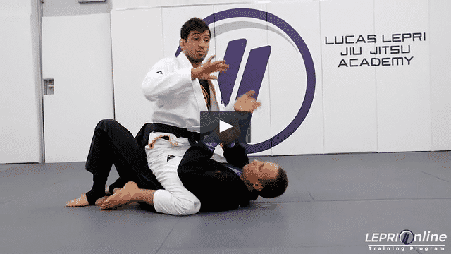 Guard Pass Prevention to Shoulder Roll Sweep to Mount