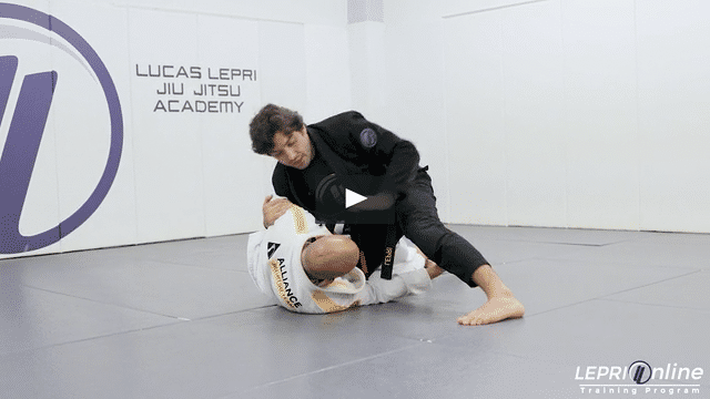 Knee Cut to Pass to Armbar with Finishing Details