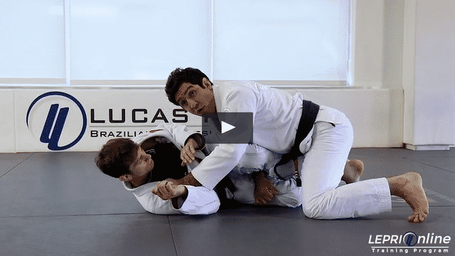 Half Guard with Knee Shield Pass to Knee On Belly to Cross Choke