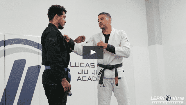 Collar Grip Break to Ouchi Gari Takedown