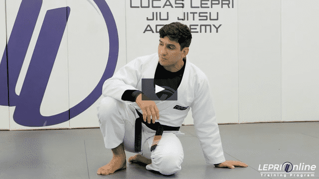 Half Guard Escape to Knee Shield