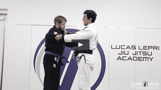 Guard Pull to De La Riva to Overhead Sweep to Mount