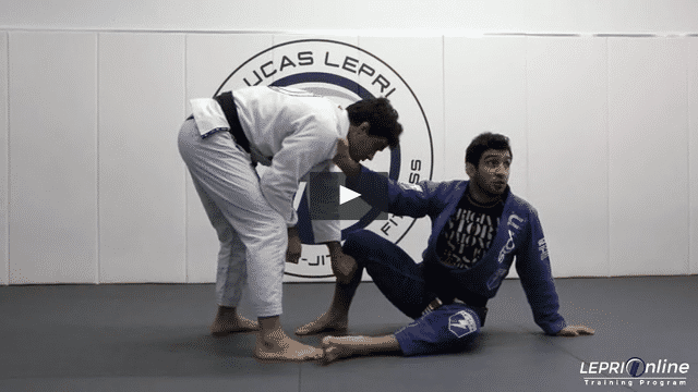 Open Guard Ankle Pick Sweep