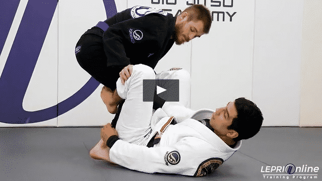 De La Riva With Lapel Control to Ankle Sweep