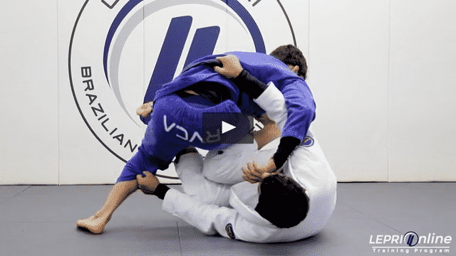 Deep De La Riva Sweep to Side Control