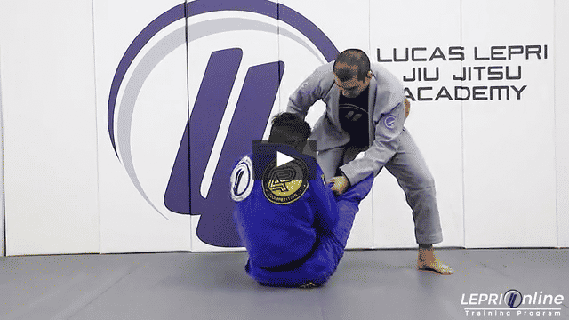 Worm Guard Escape Variation to Back Take Attempt to Side Control