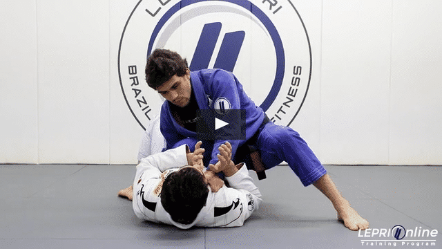Knee on Belly Escape to Open Guard
