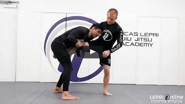Arm Drag from Bottom to Single Leg Takedown with Knee Trap Drill