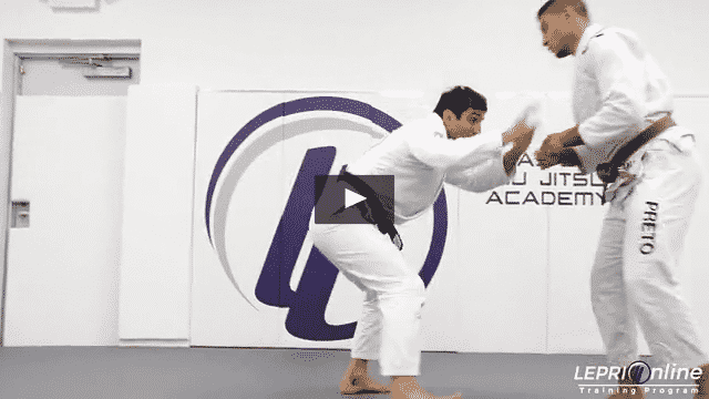 Double Leg Takedown Attempt to Back