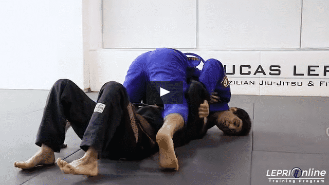 Open Guard to De La Riva Sweep to Mount