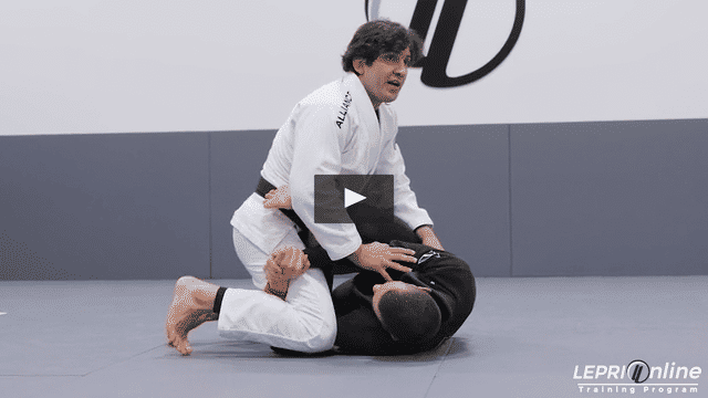 K Guard Defense to Knee Cut to Side Control