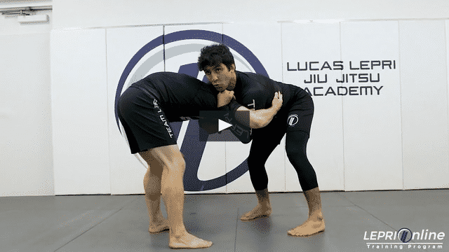 Lock Up with Head and Shoulder Control to Ankle Pick