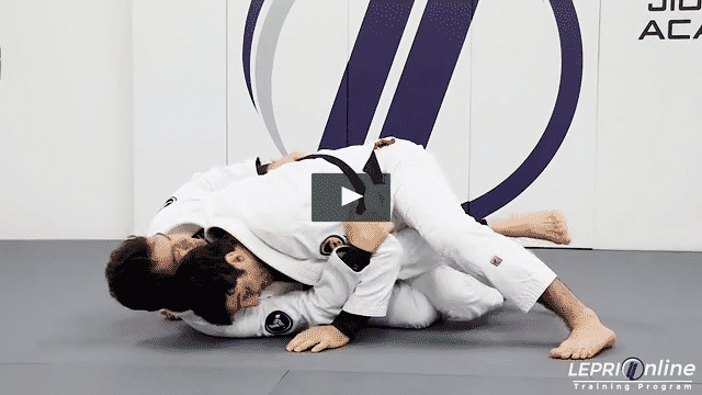 Butterfly Sweep Defense Variation to Side Control