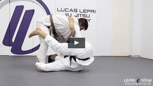 Lasso Sweep Attempt to Back Take