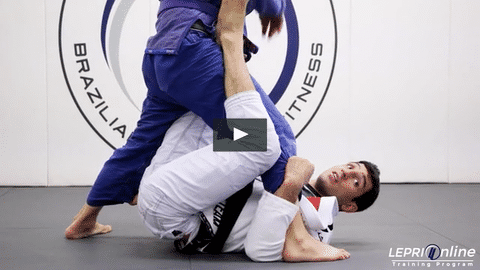 One Leg X-Guard Sweep