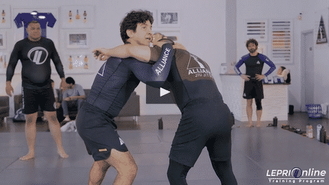 Snap Down to Back Control or Takedown Drill