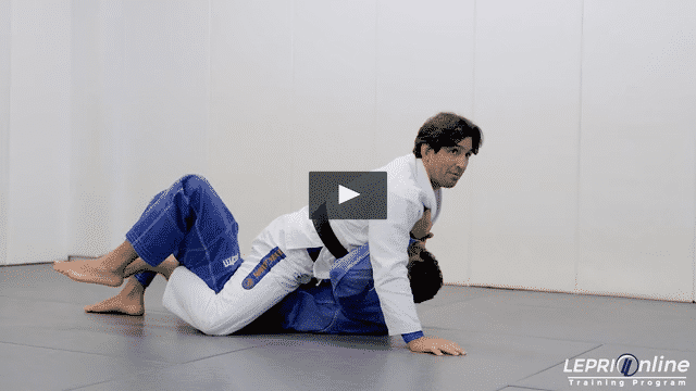 Collar Drag to Leg Push Takedown to Mount