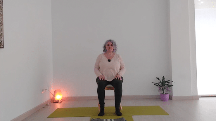 Atención relajada a los sentidos y lugar seguro