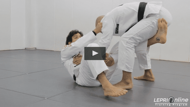 Guard Pull to Deep Lasso Sweep to Armbar Attempt to Side Control